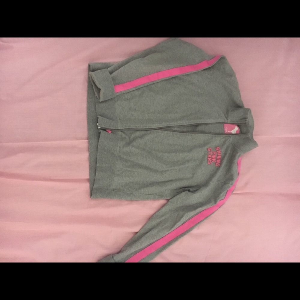 Victoria Secret warm up Pink jacket.